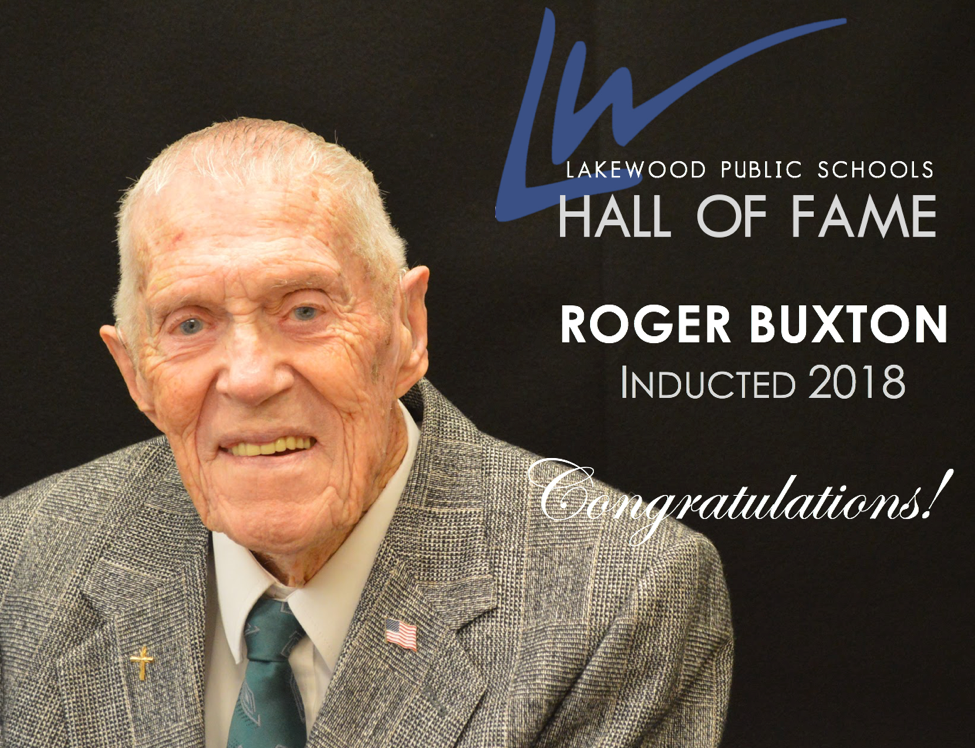 Roger Buxton, Hall of Fame Inductee